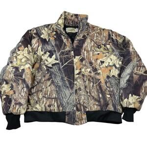 Vintage Johnson Garment Camo Hunting Jacket 2XL